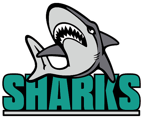 Hillside Sharks logo_wht